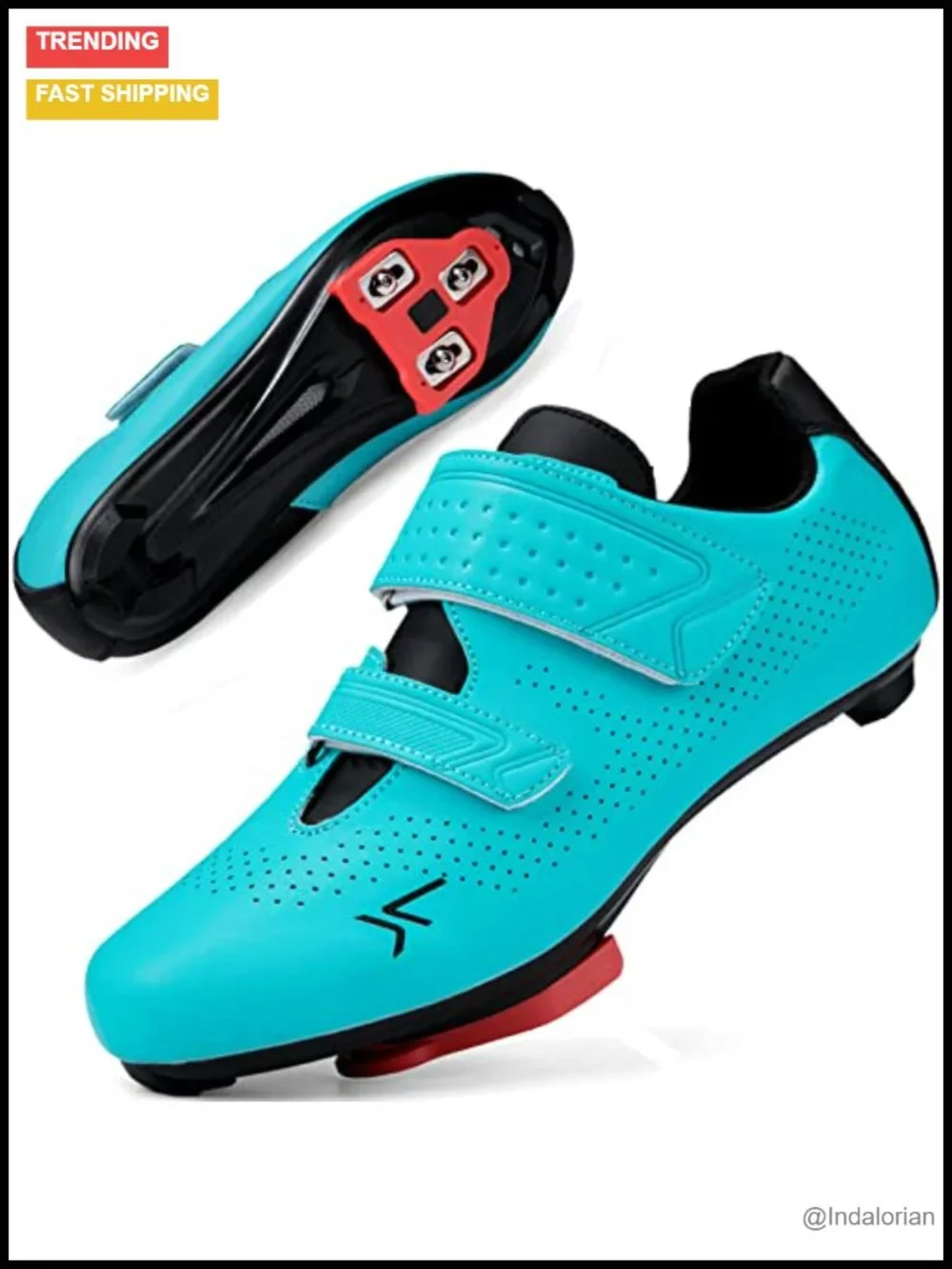 Mens Womens Cycling Shoes Peloton Road Bike Riding Bicycle Pre-Installed Delta